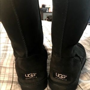 Gently worn UGG Black boots.